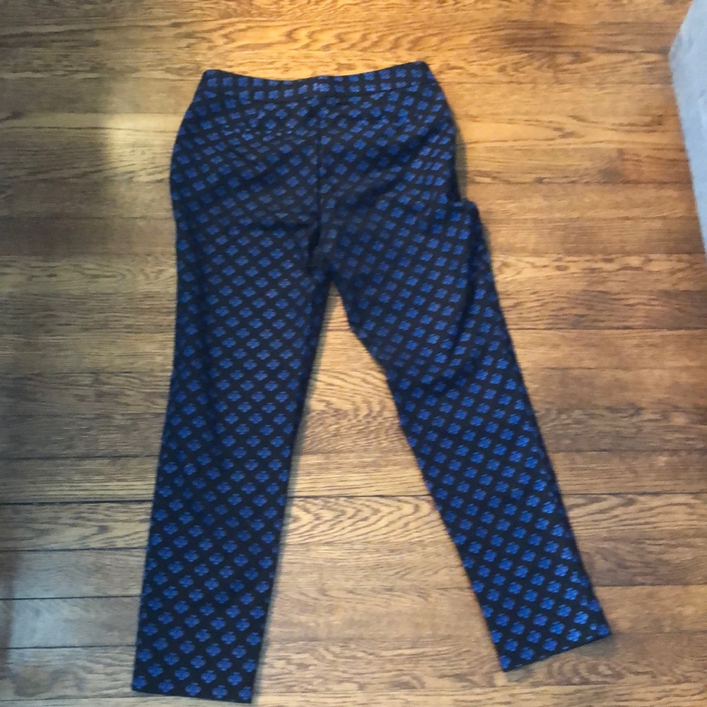 Black Patterned Pants Perfect For Work - image 2